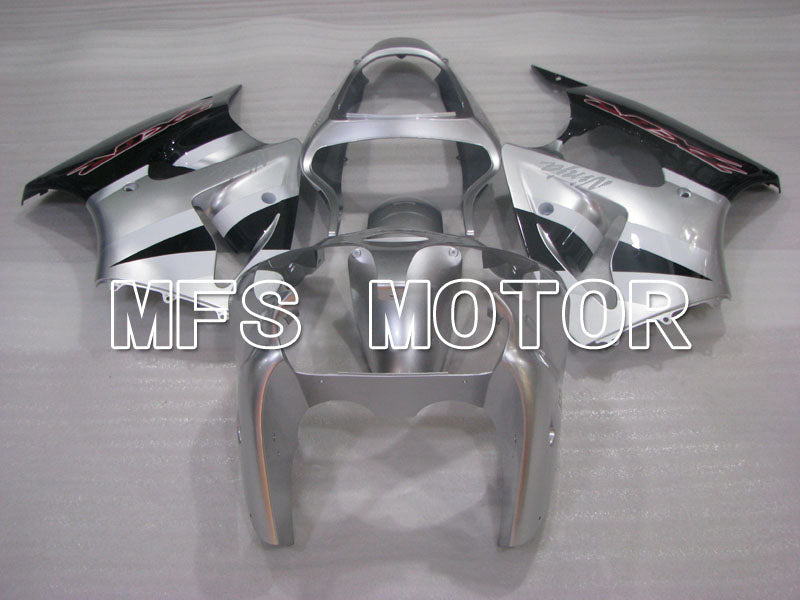 Kawasaki NINJA ZX6R 2000-2002 Injection ABS Fairing - Factory Style - Black Silver - MFS3656 - Fairings Kit