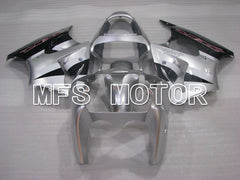 Kawasaki NINJA ZX6R 2000-2002 Injection ABS Fairing - Factory Style - Black Silver - MFS3656 - Fairings Kit