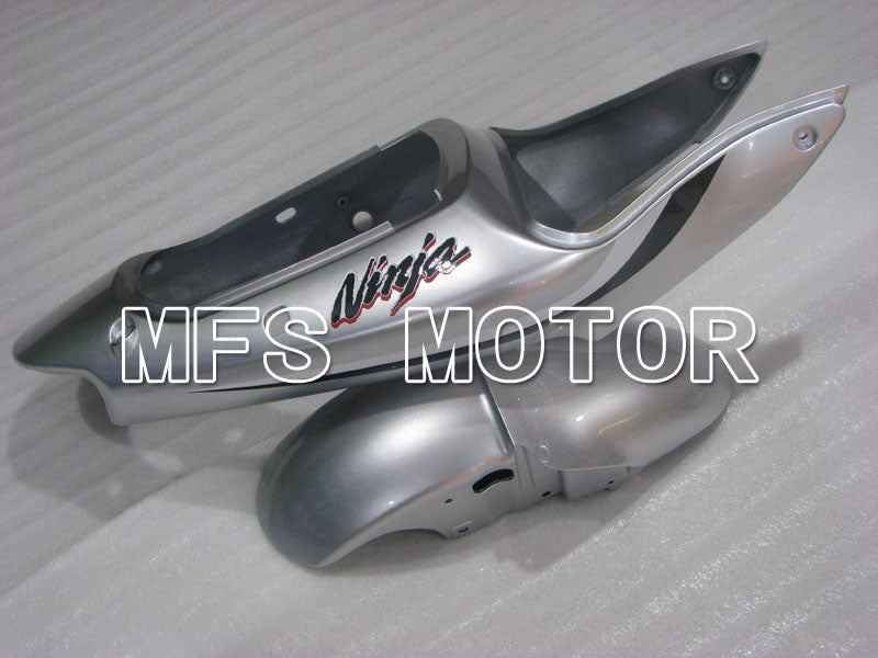 Kawasaki NINJA ZX6R 2000-2002 Injection ABS Fairing - Factory Style - Black Silver - MFS3656 - Fairings Kit