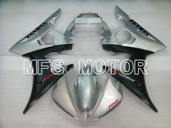 Yamaha YZF-R6 2003-2004 Injection ABS Fairing - Factory Style - Silver Black Matte - MFS3662 - Fairings Kit