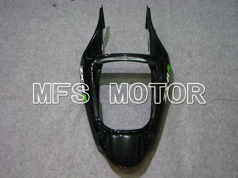 Kawasaki NINJA ZX6R 2000-2002 Injection ABS Fairing - Flame - Black Green - MFS3664 - Fairings Kit