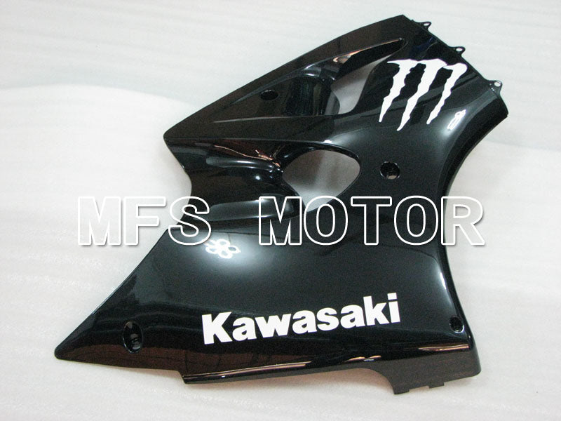 Kawasaki NINJA ZX6R 2000-2002 Injection ABS Fairing - Monster - Black - MFS3667 - Fairings Kit
