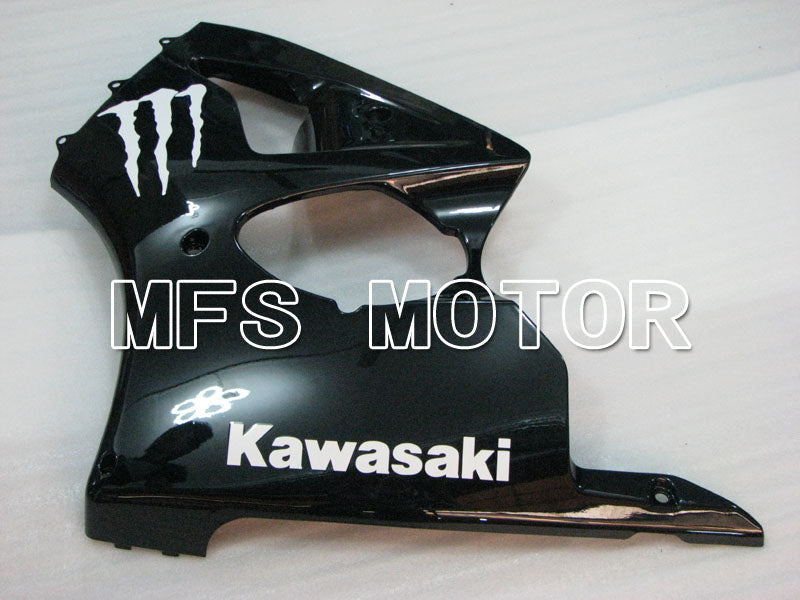 Kawasaki NINJA ZX6R 2000-2002 Injection ABS Fairing - Monster - Black - MFS3667 - Fairings Kit