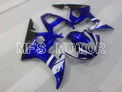 Yamaha YZF-R6 2005 Injection ABS Fairing - Factory Style - Blue White - MFS3674 - Fairings Kit