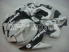 Yamaha YZF-R6 2005 Injection ABS Fairing - Jordan - Black White - MFS3678 - Fairings Kit