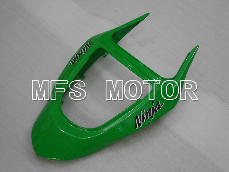 Kawasaki NINJA ZX6R 2003-2004 Injection ABS Fairing - Factory Style - Green - MFS3694 - Fairings Kit