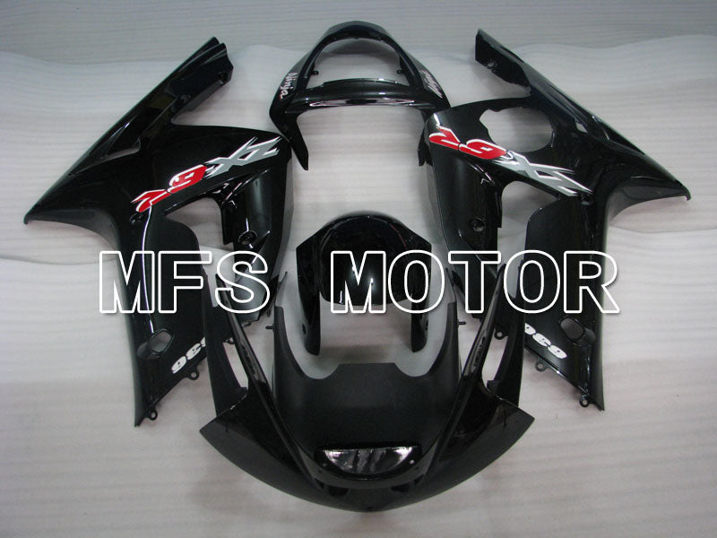 Kawasaki NINJA ZX6R 2003-2004 Injection ABS Fairing - Factory Style - Black - MFS3698 - Fairings Kit