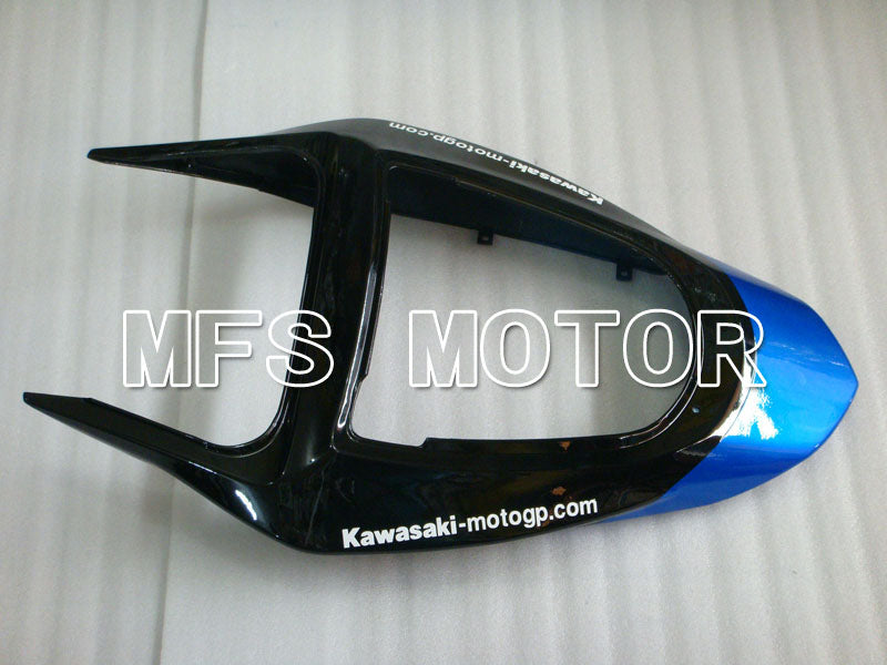 Kawasaki NINJA ZX6R 2003-2004 Injection ABS Fairing - Factory Style - Black Blue - MFS3701 - Fairings Kit