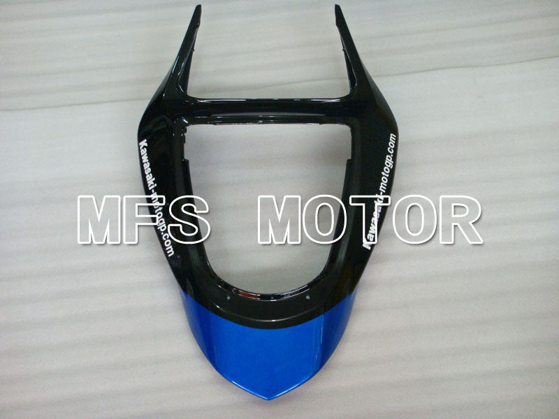 Kawasaki NINJA ZX6R 2003-2004 Injection ABS Fairing - Factory Style - Black Blue - MFS3701 - Fairings Kit