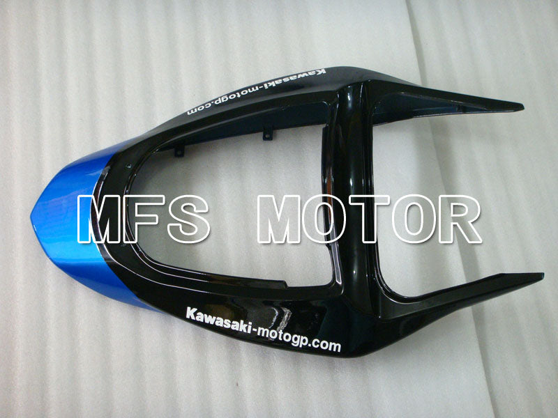 Kawasaki NINJA ZX6R 2003-2004 Injection ABS Fairing - Factory Style - Black Blue - MFS3701 - Fairings Kit