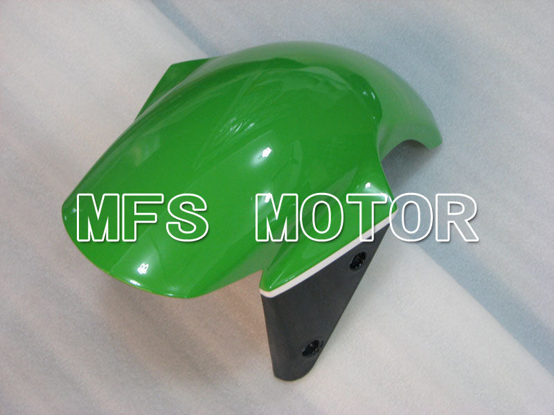 Kawasaki NINJA ZX6R 2003-2004 Injection ABS Fairing - Factory Style - Black Green - MFS3705 - Fairings Kit