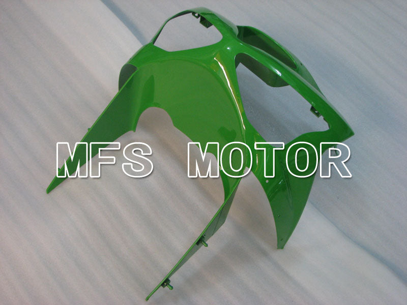 Kawasaki NINJA ZX6R 2003-2004 Injection ABS Fairing - Factory Style - Black Green - MFS3705 - Fairings Kit