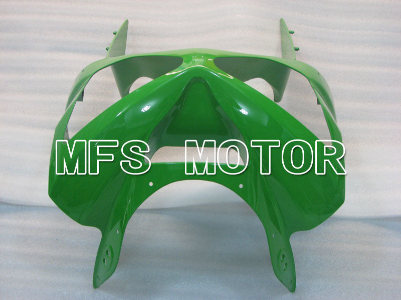 Kawasaki NINJA ZX6R 2003-2004 Injection ABS Fairing - Factory Style - Black Green - MFS3705 - Fairings Kit