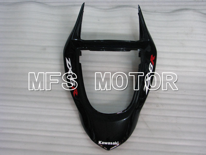 Kawasaki NINJA ZX6R 2003-2004 Injection ABS Fairing - Flame - Black Red - MFS3708 - Fairings Kit