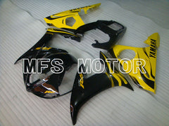 Yamaha YZF-R6 2005 Injection ABS Fairing - Factory Style - Yellow Black - MFS3711 - Fairings Kit