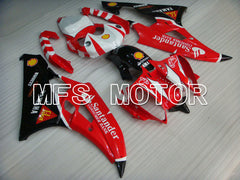 Yamaha YZF-R6 2006-2007 Injection ABS Fairing - Santander - Red Black - MFS3715 - Fairings Kit