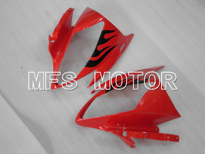Yamaha YZF-R6 2006-2007 Injection ABS Fairing - Flame - Red Black - MFS3726 - Fairings Kit