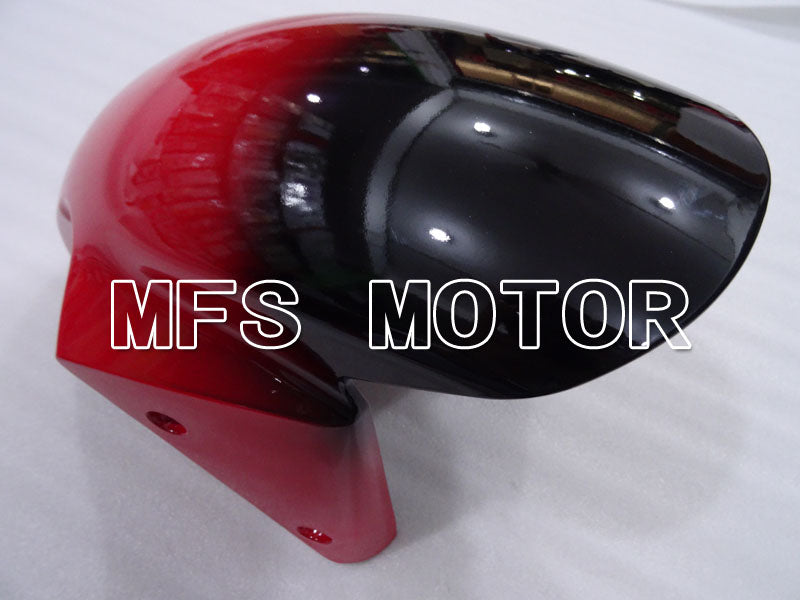 Kawasaki NINJA ZX6R 2003-2004 Injection ABS Fairing - Factory Style - Black Red - MFS3727 - Fairings Kit