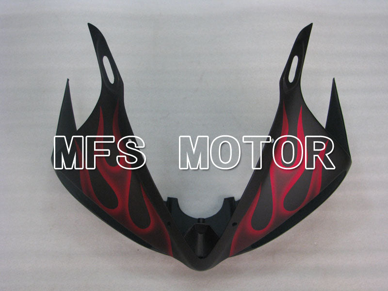 Yamaha YZF-R6 2005 Injection ABS Fairing - Flame - Red Black Matte - MFS3737 - Fairings Kit