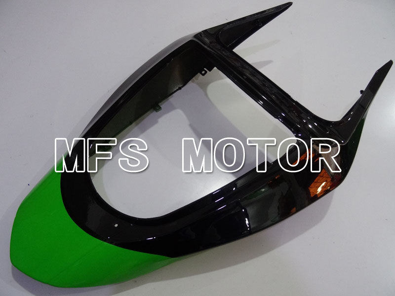 Kawasaki NINJA ZX6R 2003-2004 Injection ABS Fairing - Factory Style - Black Green - MFS3742 - Fairings Kit