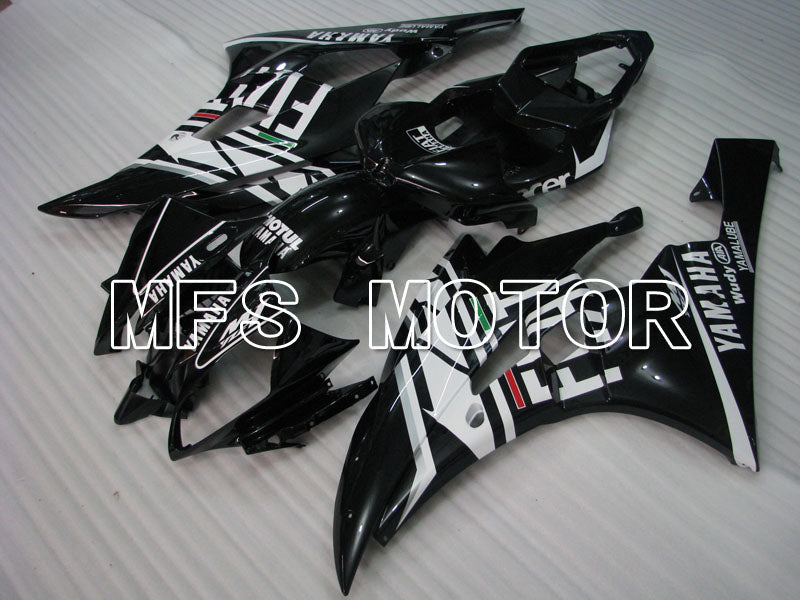 Yamaha YZF-R6 2006-2007 Injection ABS Fairing - FIAT - Black White - MFS3745 - Fairings Kit