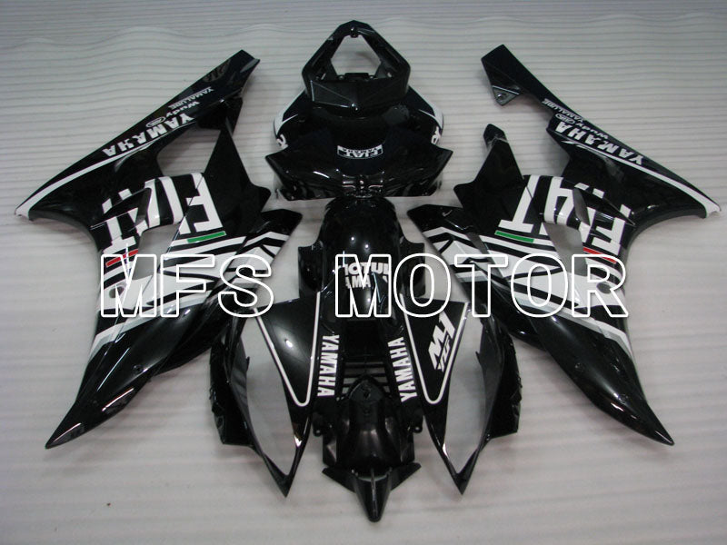 Yamaha YZF-R6 2006-2007 Injection ABS Fairing - FIAT - Black White - MFS3745 - Fairings Kit