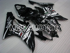 Yamaha YZF-R6 2006-2007 Injection ABS Fairing - FIAT - Black White - MFS3745 - Fairings Kit