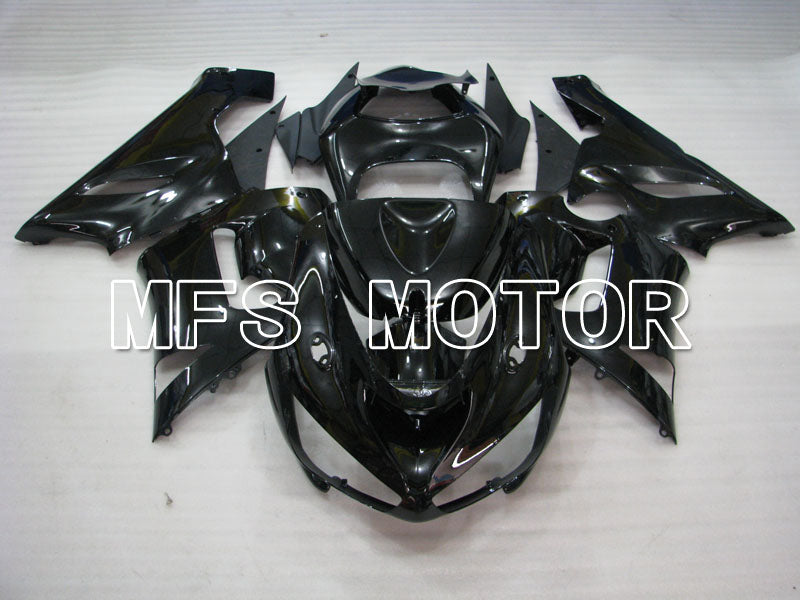 Kawasaki NINJA ZX6R 2005-2006 Injection ABS Fairing - Factory Style - Black - MFS3746 - Fairings Kit
