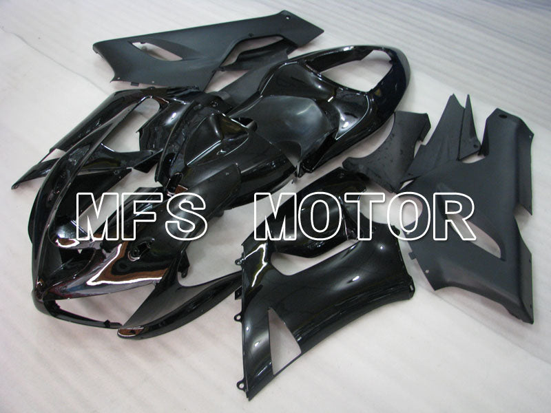 Kawasaki NINJA ZX6R 2005-2006 Injection ABS Fairing - Factory Style - Black - MFS3749 - Fairings Kit