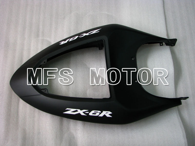 Kawasaki NINJA ZX6R 2005-2006 Injection ABS Fairing - Factory Style - Black Matte - MFS3753 - Fairings Kit