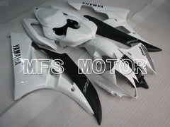 Yamaha YZF-R6 2006-2007 Injection ABS Fairing - Factory Style - White Black Matte - MFS3756 - Fairings Kit