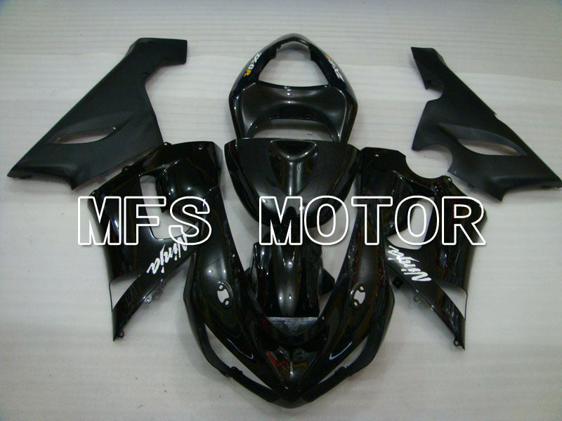 Kawasaki NINJA ZX6R 2005-2006 Injection ABS Fairing - Factory Style - Black - MFS3758 - Fairings Kit