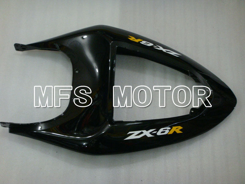 Kawasaki NINJA ZX6R 2005-2006 Injection ABS Fairing - Factory Style - Black - MFS3758 - Fairings Kit