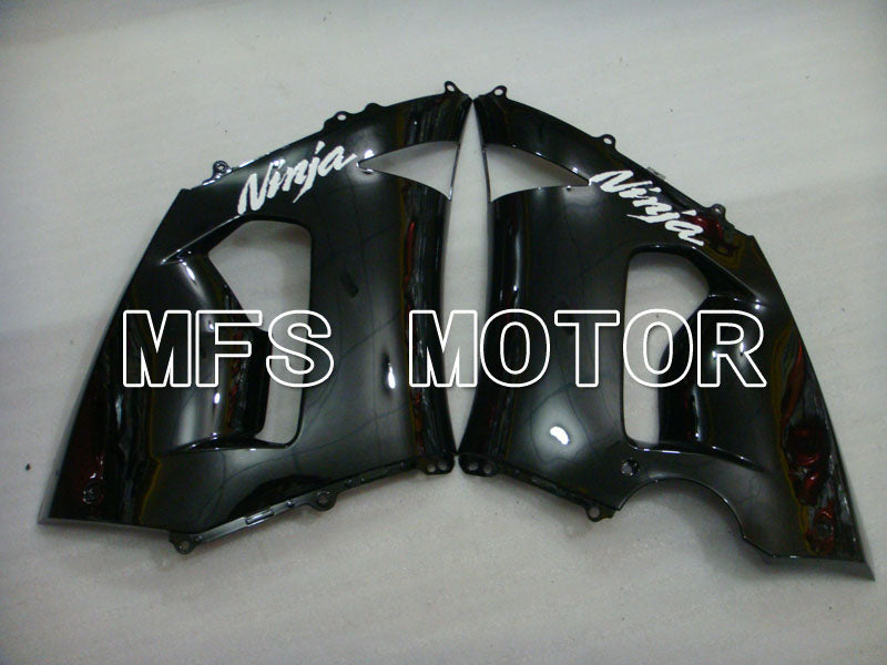 Kawasaki NINJA ZX6R 2005-2006 Injection ABS Fairing - Factory Style - Black - MFS3758 - Fairings Kit
