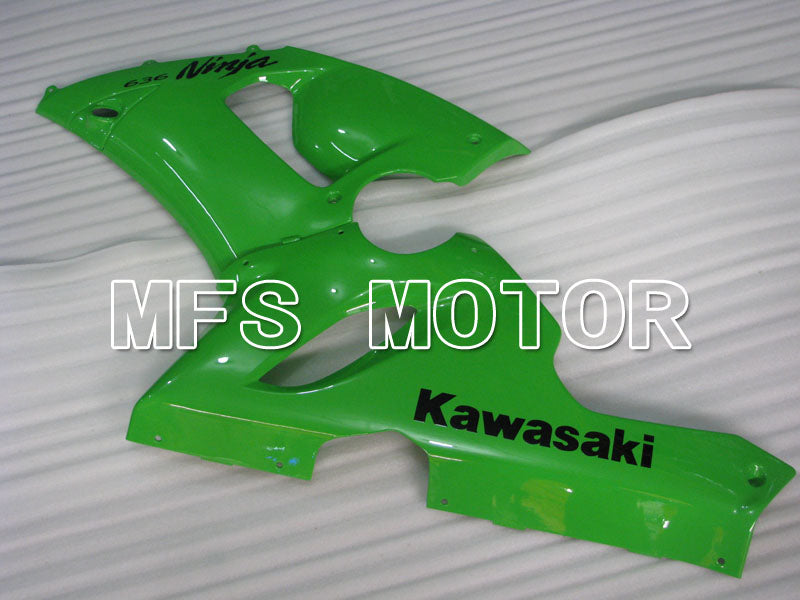 Kawasaki NINJA ZX6R 2005-2006 Injection ABS Fairing - Factory Style - Green - MFS3760 - Fairings Kit