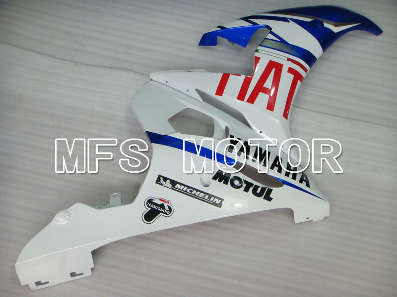 Yamaha YZF-R6 2005 Injection ABS Fairing - FIAT - Blue White - MFS3770 - Fairings Kit