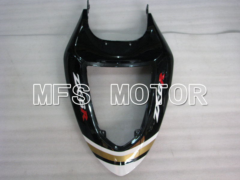 Kawasaki NINJA ZX6R 2005-2006 Injection ABS Fairing - Lucky Strike - Black White - MFS3773 - Fairings Kit