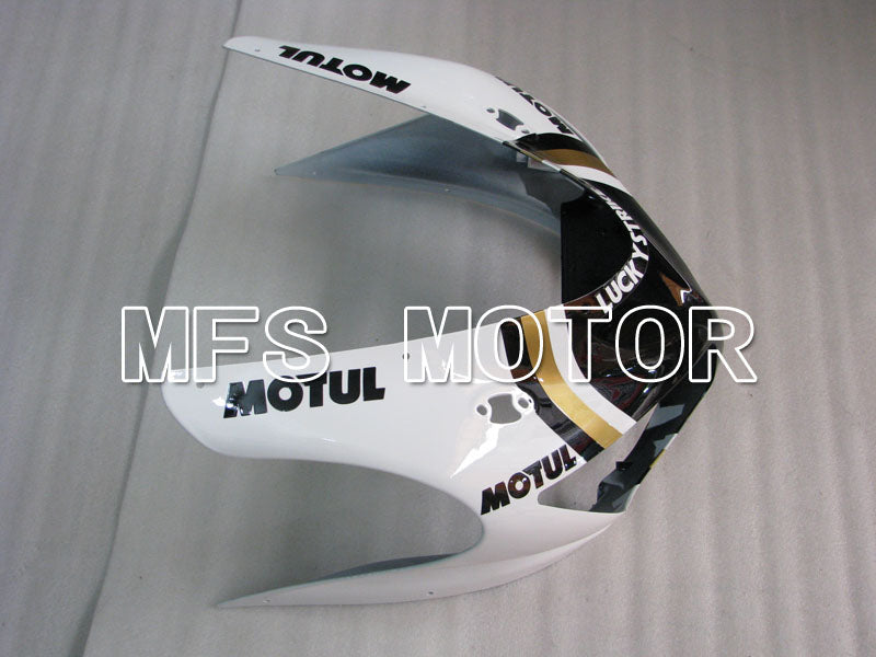 Kawasaki NINJA ZX6R 2005-2006 Injection ABS Fairing - Lucky Strike - Black White - MFS3773 - Fairings Kit