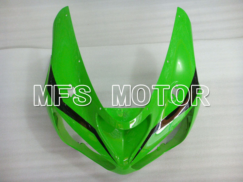 Kawasaki NINJA ZX6R 2005-2006 Injection ABS Fairing - Factory Style - Black Green - MFS3785 - Fairings Kit