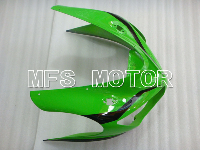 Kawasaki NINJA ZX6R 2005-2006 Injection ABS Fairing - Factory Style - Black Green - MFS3785 - Fairings Kit