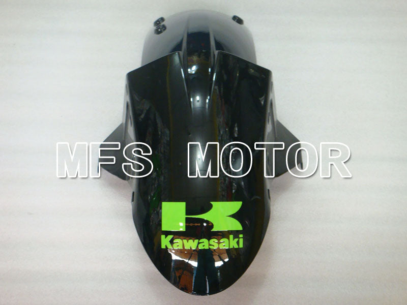 Kawasaki NINJA ZX6R 2005-2006 Injection ABS Fairing - Factory Style - Black Green - MFS3785 - Fairings Kit