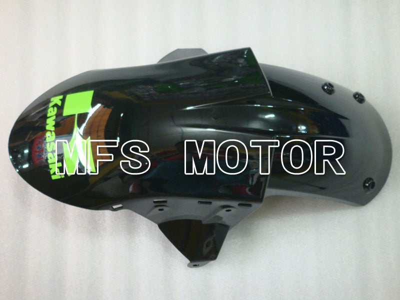 Kawasaki NINJA ZX6R 2005-2006 Injection ABS Fairing - Factory Style - Black Green - MFS3785 - Fairings Kit