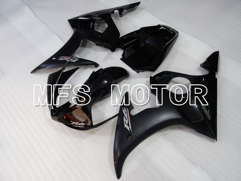 Yamaha YZF-R6 2005 Injection ABS Fairing - Factory Style - Black Matte - MFS3788 - Fairings Kit