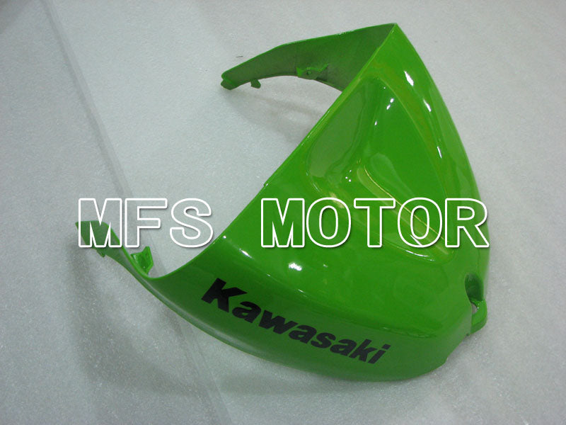 Kawasaki NINJA ZX6R 2005-2006 Injection ABS Fairing - Factory Style - Green White - MFS3791 - Fairings Kit