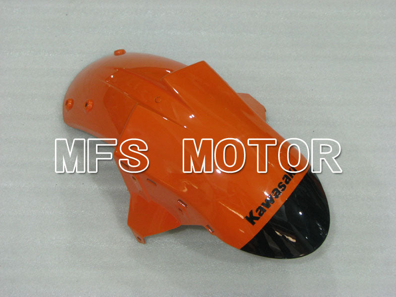 Kawasaki NINJA ZX6R 2005-2006 Injection ABS Fairing - Monster - Black Orange - MFS3792 - Fairings Kit