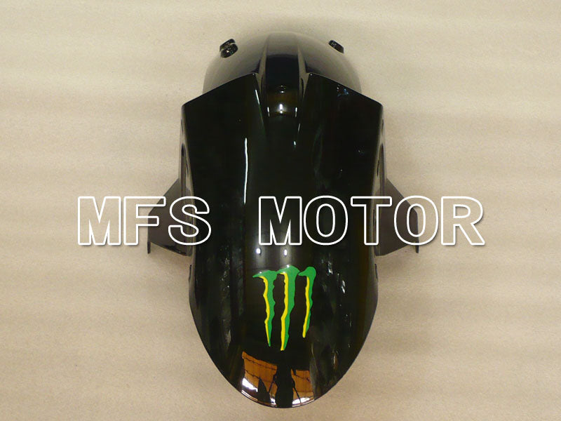 Kawasaki NINJA ZX6R 2005-2006 Injection ABS Fairing - Monster - Black - MFS3799 - Fairings Kit