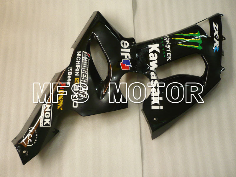 Kawasaki NINJA ZX6R 2005-2006 Injection ABS Fairing - Monster - Black - MFS3799 - Fairings Kit