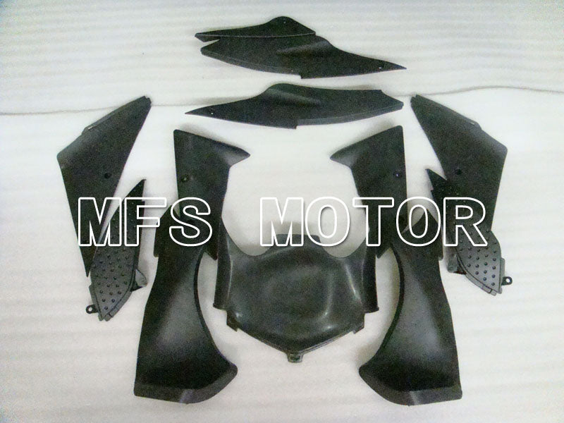 Kawasaki NINJA ZX6R 2005-2006 Injection ABS Fairing - West - Black White - MFS3814 - Fairings Kit