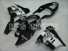 Kawasaki NINJA ZX9R 2000-2001 ABS Fairing - West - Black White - MFS3845 - Fairings Kit