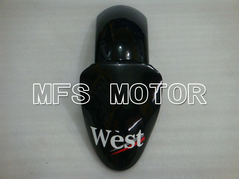 Kawasaki NINJA ZX9R 2000-2001 ABS Fairing - West - Black White - MFS3845 - Fairings Kit